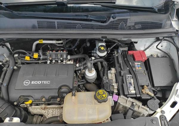 Opel Mokka cena 48500 przebieg: 155000, rok produkcji 2015 z Brzozów małe 704